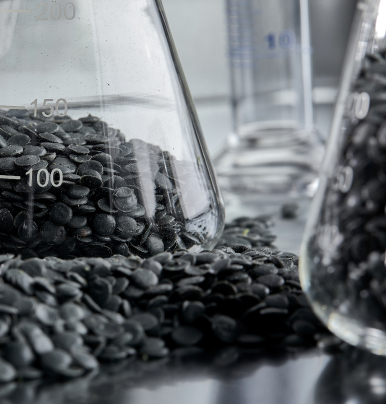 granulo riciclato a base poliolefinica blupolymer